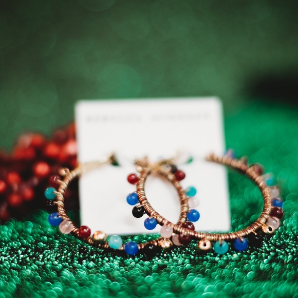 Rebecca Minkoff Morocco Hoop Earrings - Picture 4 of 6